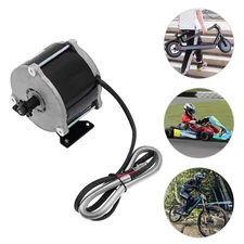 DC 36V 500W Brushed Motor  for Electric Bike, Scooter, Small Motorcycle