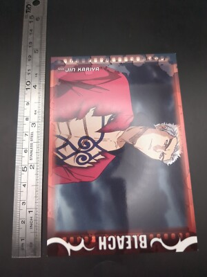 Jin Kariya No.161 Bleach Bromide Collection Card BIG Amada 2004