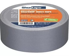Shurtape 152303 Utility Duct Tape Silver 1.88 Inches Width 60 Yards Length