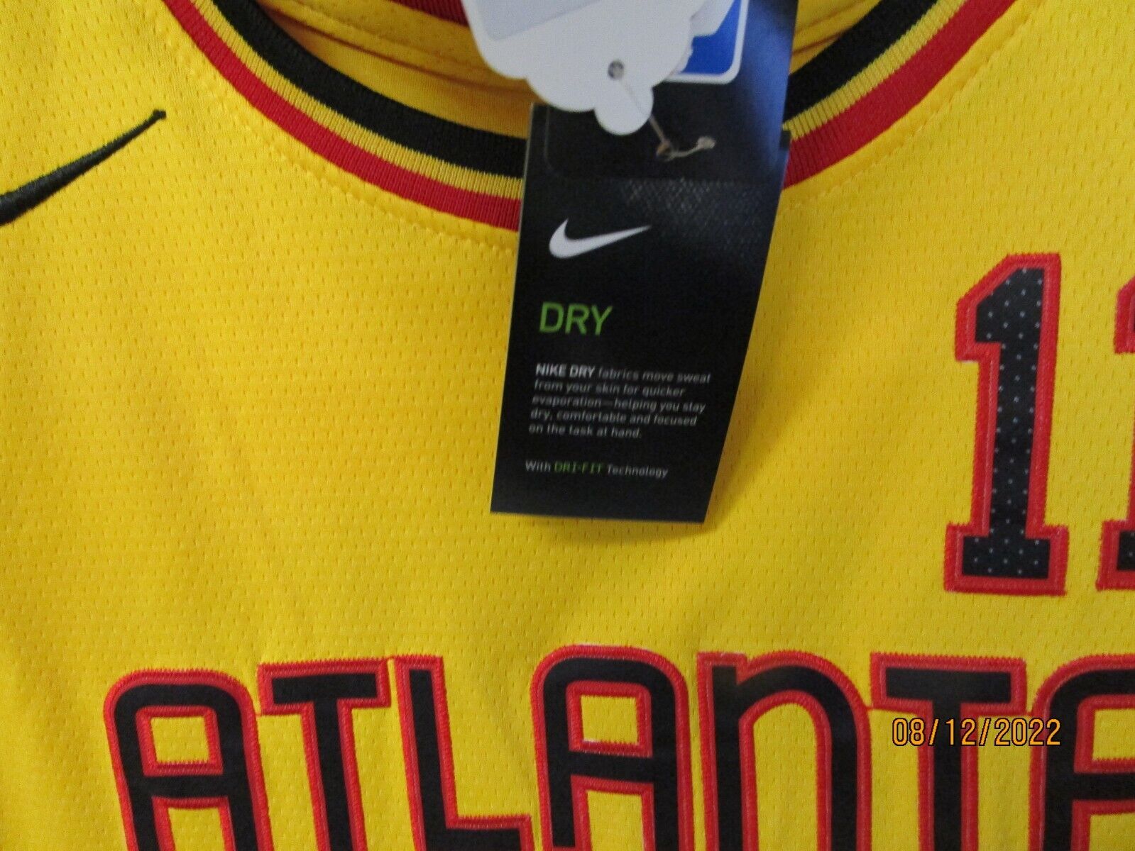 Tre Young Atlanta Hawks MLK Nike JERSEY SIZE 54 Stitched logo 2XL
