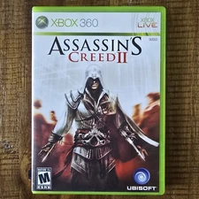 Assassin's Creed 2 Xbox 360 CIB Complete Tested & Working