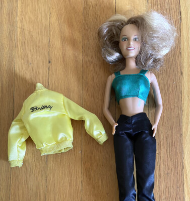 Britney Spears Video Performance Collection Doll Exclusive Yellow Tour Jacket