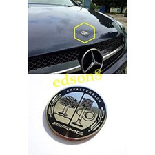 57mm Affalterbach Flat Hood Ornament Badge Emblem For Mercedes Benz E-class W212