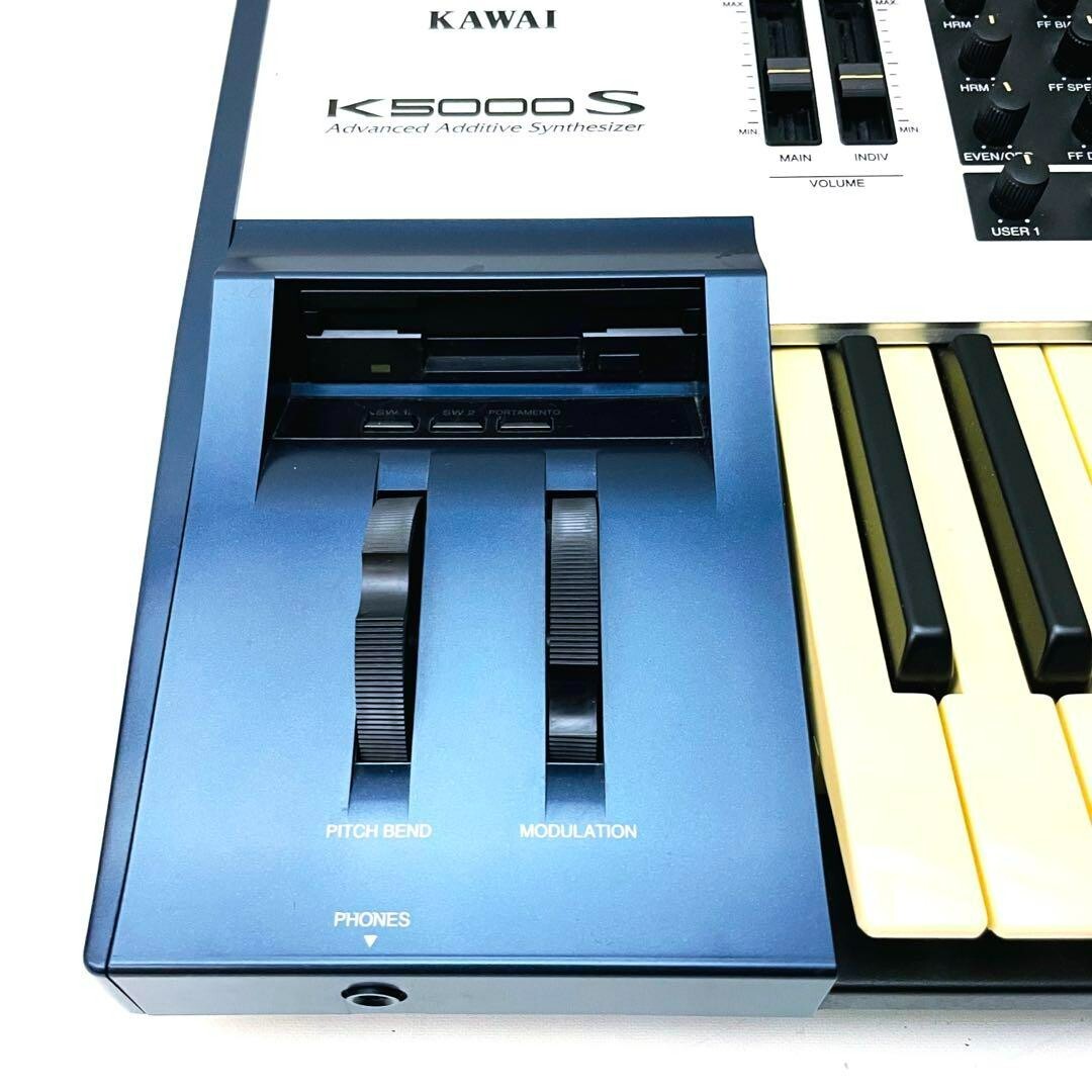 【希少】Kawai カワイ K5000S シンセサイザー Kawai K5000S Synthesizer Rare Vintage w/Power cable manual