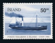 Iceland: 2004 Trawler Coot Centennial (1008) MNH