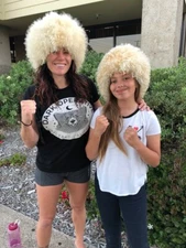 Georgian traditional natural hat (papakha)