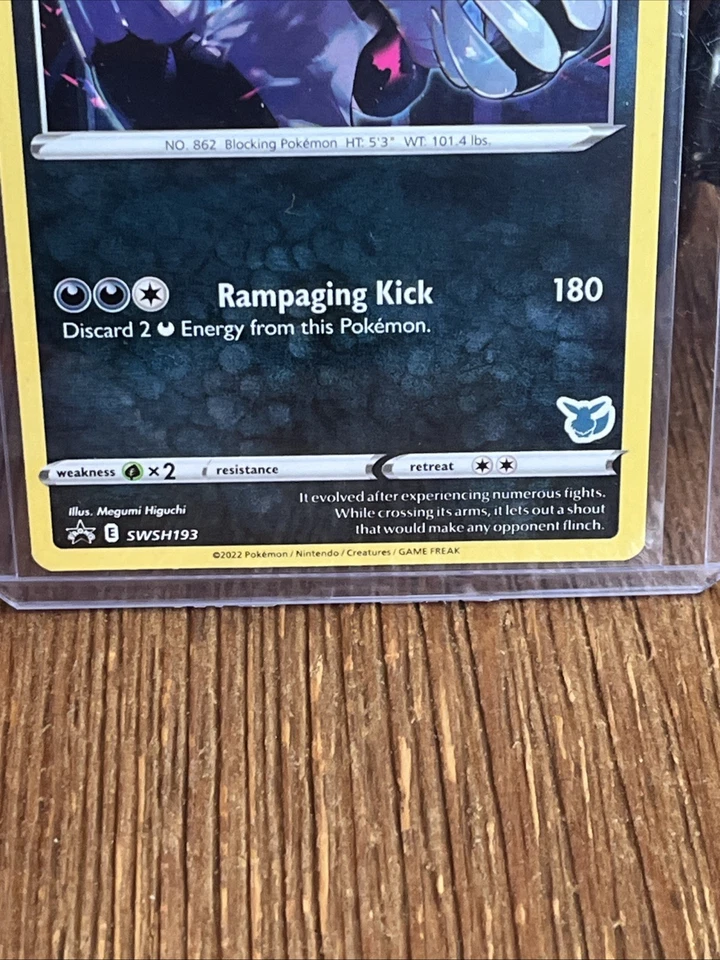 Galarian Obstagoon SWSH193 SWSH: Sword & Shield Promo Cards Regular - Image 3 of 4