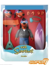 Super 7 Ultimates The Simpsons Poochie Wave 1 action figure NEW