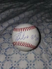 Johan Oviedo Signed Baseball Auto Pittsburgh Pirates Boston Red Sox Inscription