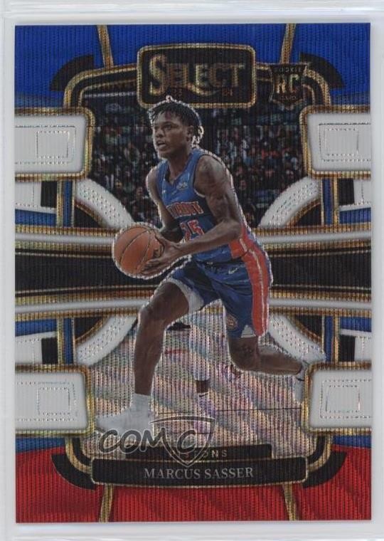 2023-24 Panini Select Concourse Tri-Color Prizm Marcus Sasser #70 gb2