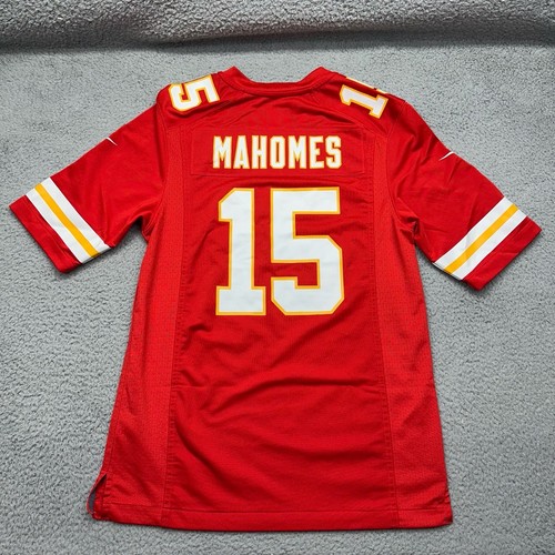 Nike 67NM-KCGH Small #15 Patrick Mahomes Kansas City Chiefs NFL Football Jersey - Picture 3 of 15