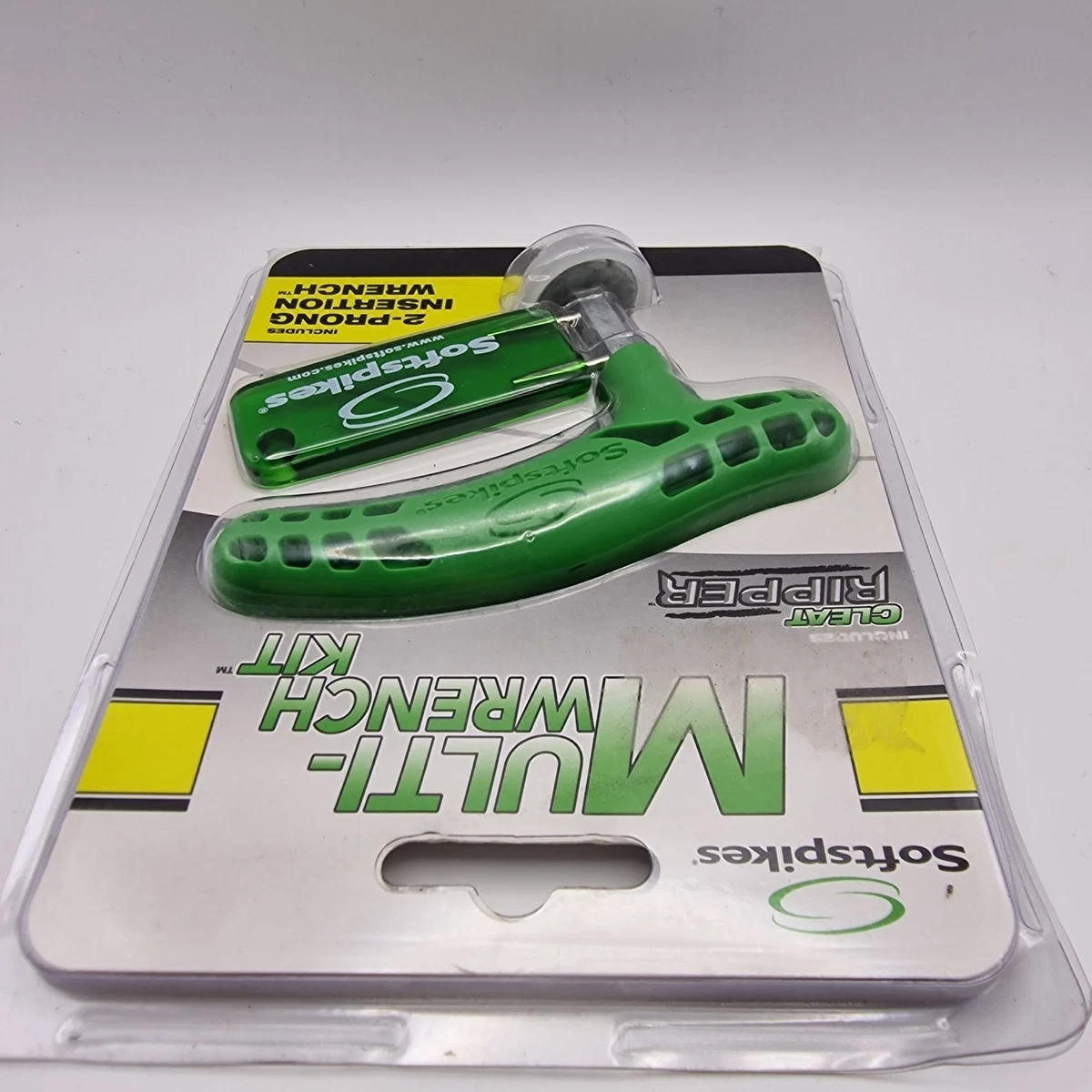 Softspikes Multi-Wrench Kit Cleat Ripper 2-Prong Golf Spike Removal Tool