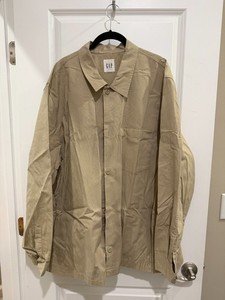 3 Gap Twill Utility Shirt Jackets 2XL (Khaki, Green & Blue)