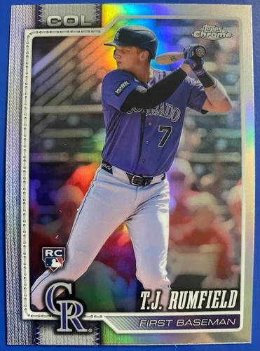 2026 Topps Chrome T.J. Rumfield #181 ROOKIE Refractor