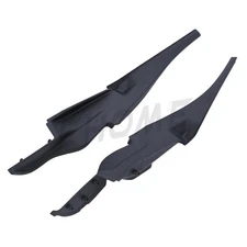 1 Pair Front Cowl Windshield Wiper Motor Cover Trim For 2016-2020 Honda Civic