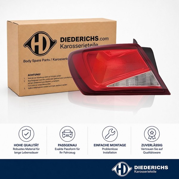 Heckleuchte Links Diederichs 7433291 FÜR Seat RÜCkleuchte Hecklicht-image