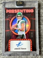 2024 Panini One JORDAN TRAVIS #29 Rookie On Card Autograph /49 Presenting. rookie card picture