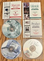 Vtg 1996 Apple Marketing Toolkit Vol 9 3-CD Set w/Booklets Newton MessagePad 2
