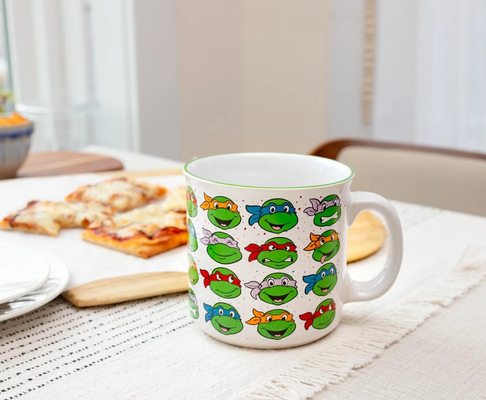 Tasses En Céramique Des Tortues Ninja Mutantes Adolescents | Contient 20 ONCES - Photo 4/4