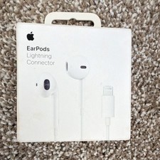 Apple EarPods with Lightning Connector White In-Ear Earbuds Double 2024