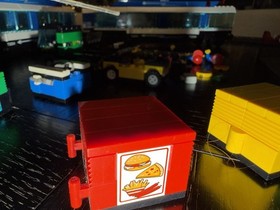 Vintage Lego 4561 System 9V Train Railway Express 100% Complete in Box Works