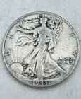 1943 Walking Liberty Half Dollar Coin Circulated/Ungraded