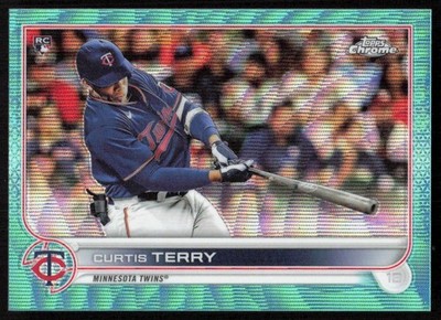 2022 Topps Chrome Curtis Terry Green Wave Refractor /199