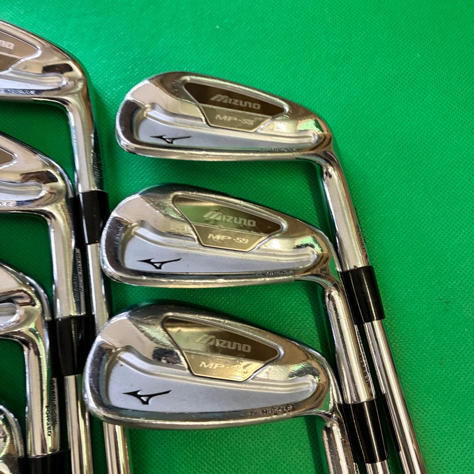 Mizuno MP-59 Iron Set 7pcs 4-Pw Flex R Regular N.S.Pro 950GH Golf Clubs - Image 4 of 4