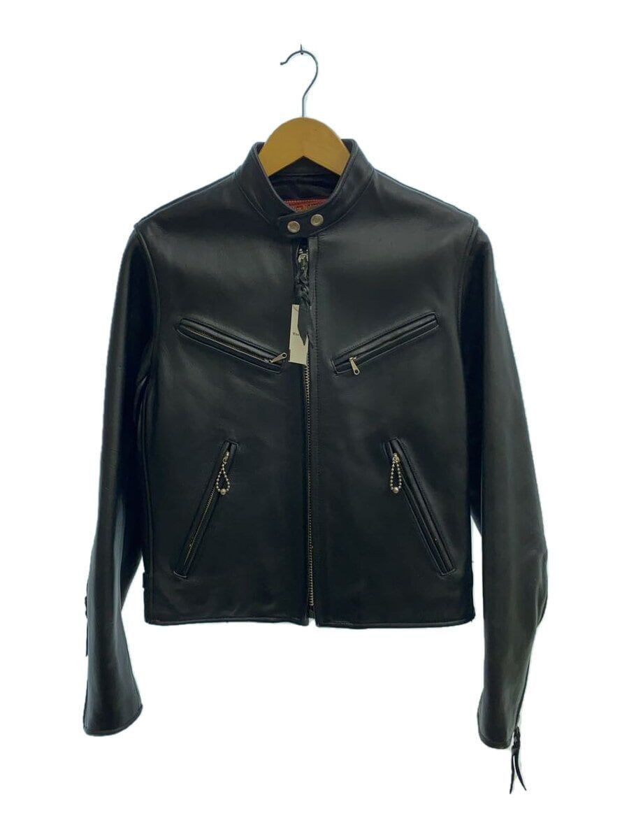 90s Indian vintage シングルライダースジャケット Indian Motorcycle Leather Jacket 90s TALON SUGAR CANE Single