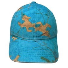 Realtree Strapback Baseball Cap Multicolor One Size Adjustable Camo 6 Panel