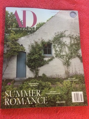 ARCHITECTURAL DIGEST JULY AUGUST 2025 SUMMER ROMANGE BELGIUM COUNTRY CHARM