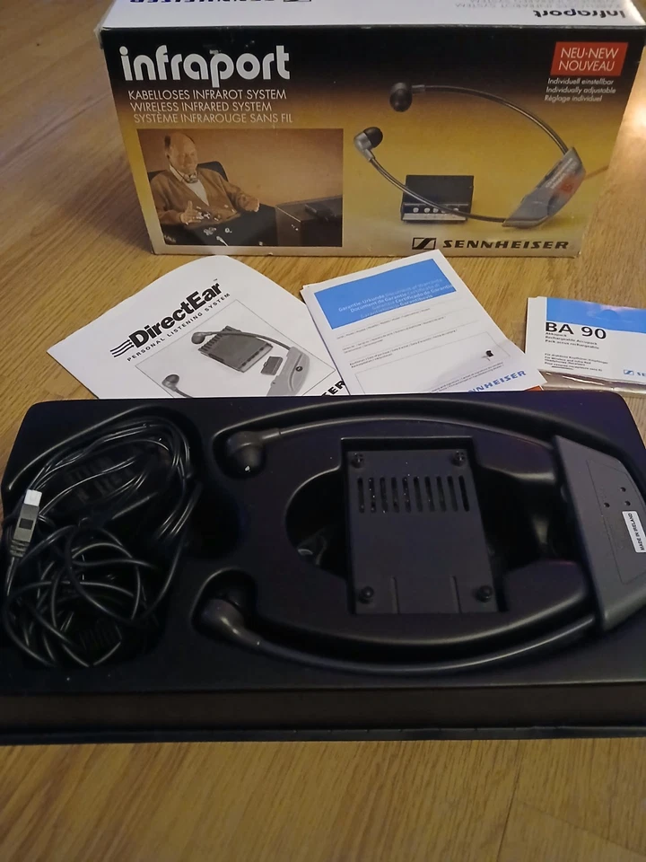Sennheiser Infraport DirectEar Wireless IR TV Headset System  - Image 3 of 4