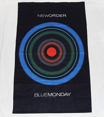 New Order Blue Monday Fabric Poster Flag 27x42 Rock UK