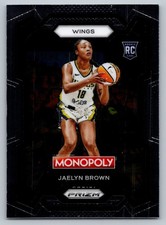 2024 Panini Prizm Monopoly WNBA #15 Jaelyn Brown RC
