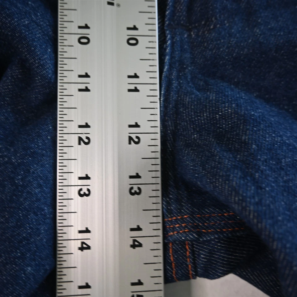 Pantalones de mezclilla Big Mac 46x32 de colección hechos en EE. UU. de algodón oscuro para hombre Foto 3 de 4