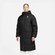 Nike Classic Puffer Therma-FIT Loose Hooded Parka FB7675 010 Women's MEDIUM