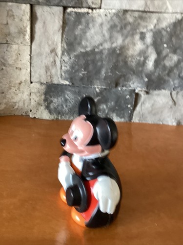 Mickey Mouse Candy Gum Container Plastic Magician Figure Superior Toy Disney - Picture 2 of 8