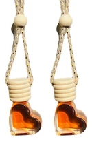 Ritz Amor- 2 pack (Bourbon Vanilla) Car Diffuser Air Freshener Essential Hanging