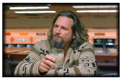 Magnet Il Grande Lebowski &ndash; Ritratto The Dude Con Bowling &ndash; Caratteristico