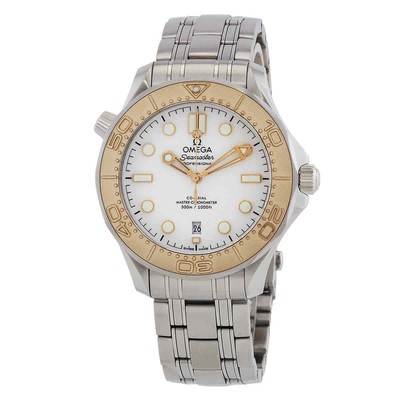 Omega Seamaster Paris 2024 Automatic Chronometer White Dial Men's Watch
