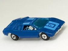 Vintage Summer Marz Karz Lamborghini Countach Blue Hong Kong Diecast 1:64 #S675