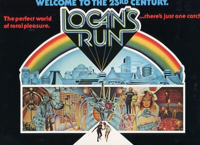 LOGAN'S RUN:1 US infosheet (23x30,5cm) MICHAEL YORK JENNY AGUTTER -10-