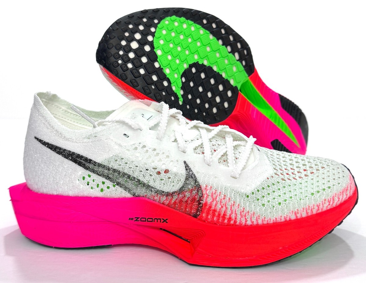 Nike ZoomX VaporFly Next% 3 FK White Pink Running Shoes