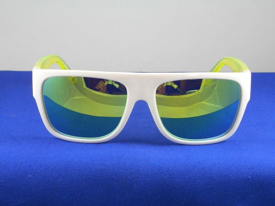 Gafas de sol deportivas Juicy Couture blancas transparentes amarillas JU 202/S 0JZL $98 Foto 2 de 4