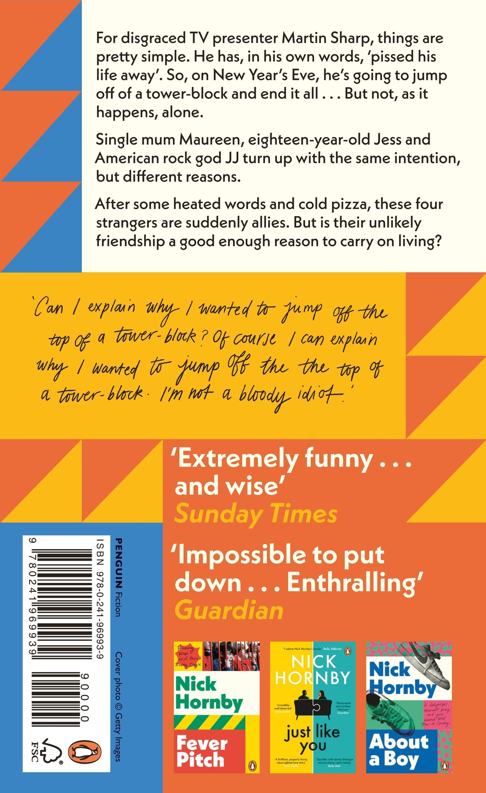 Thumbnail - Nick Hornby | A Long Way Down | Taschenbuch | Englisch (2014) | 256 S.