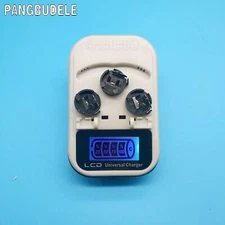 High Quality LR44 Rechargeable Coin Cell Battery 6pcs With Led Charger USB