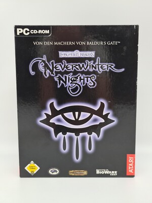 Neverwinter Nights PC BIG BOX Forgotten Realms BioWare ATARI Retro Videospiel