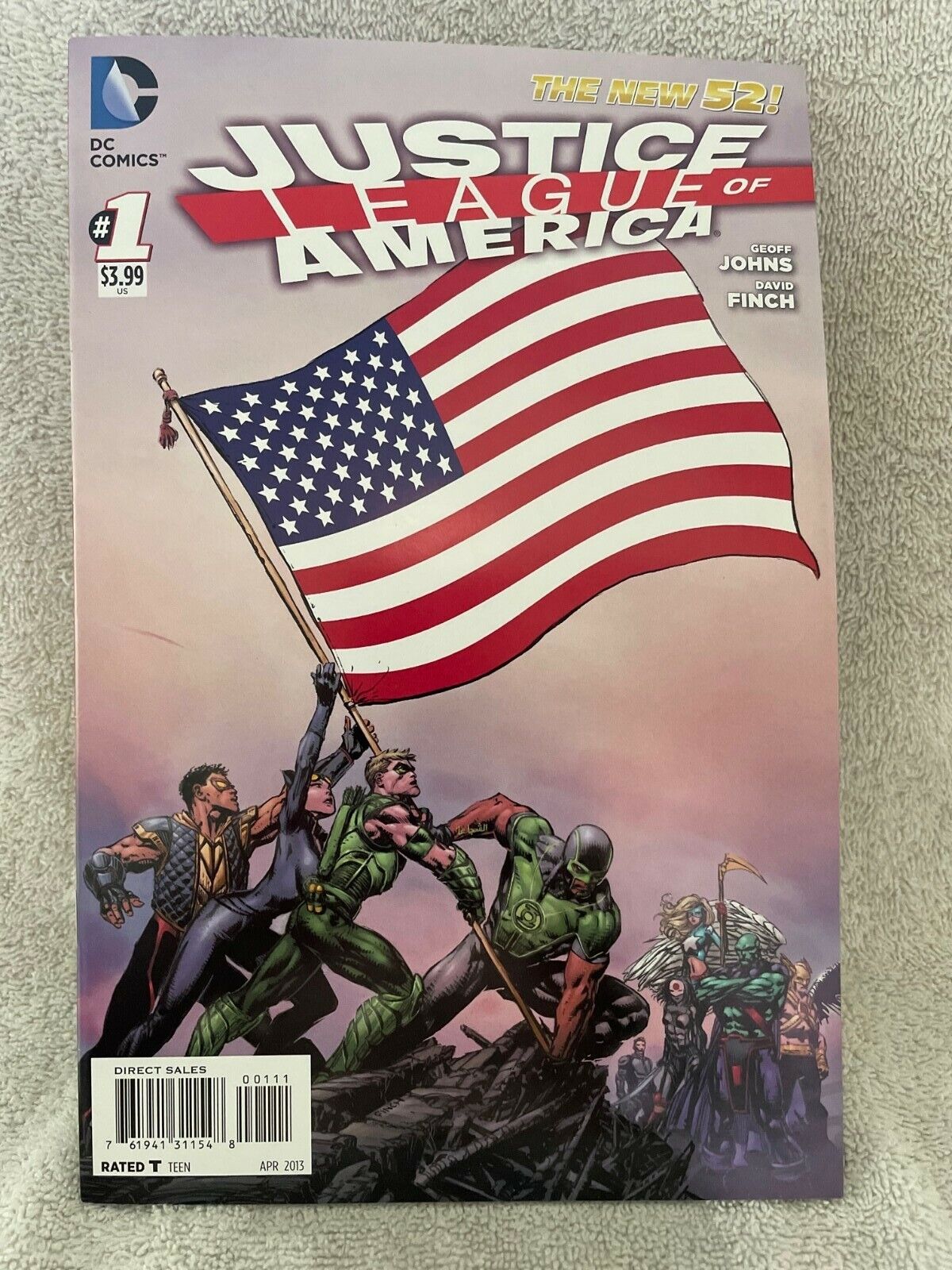 Justice League of America #1: World's Most Dangerous [The New 52] Johns, Geo
