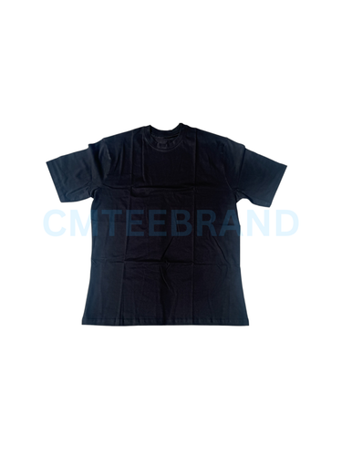 Regular Premium Black Cotton T-Shirt