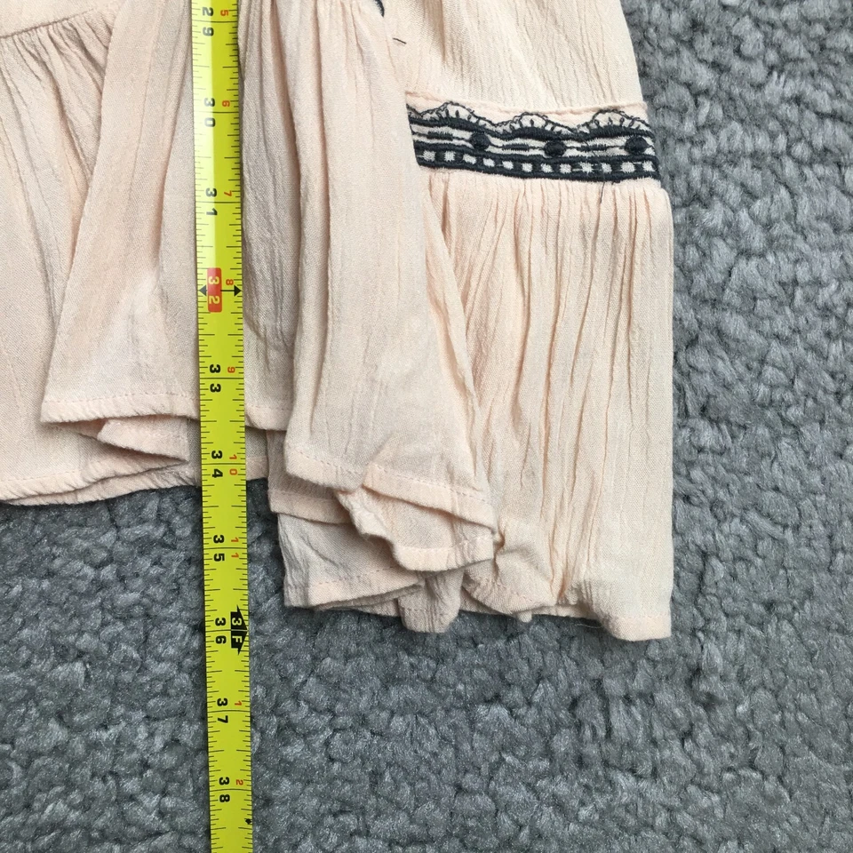 Body Glove Mujer Vestido Talla S Beige con Bordado Encaje Calado Fuera del Hombro Foto 4 de 4